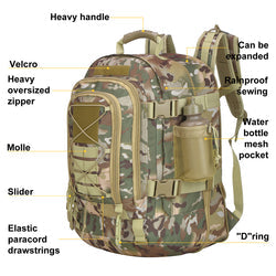 Tactical Backpack | Hiking Bag | Camo | Patriotpaks